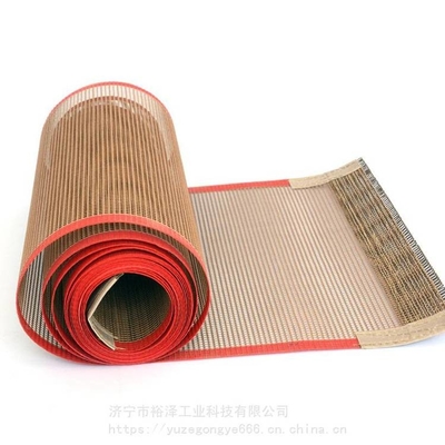 SGS Ptfe Coated 10x10  Conveyor Belts For Drying And Conveying
