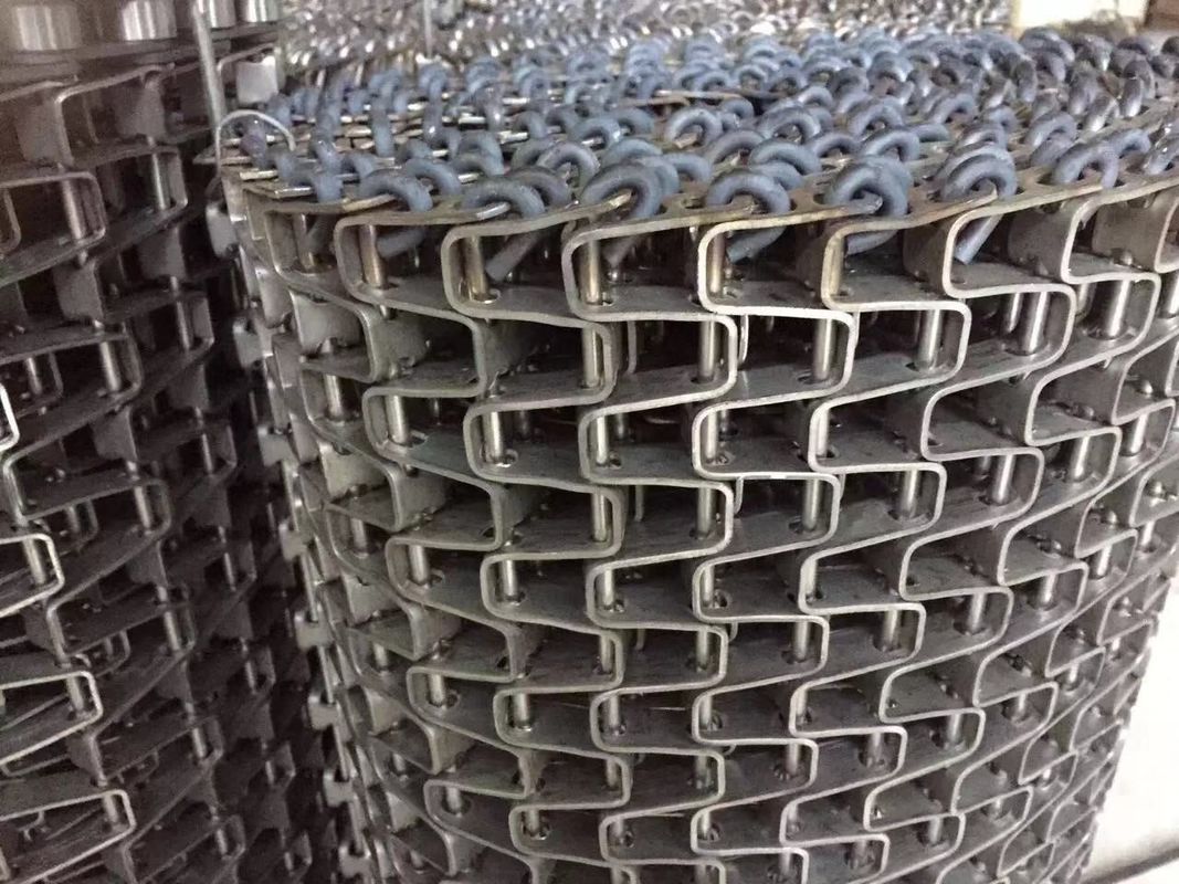 316 Grade Conveying Products Flat Wire Mesh Belt Length 30m As Standard One