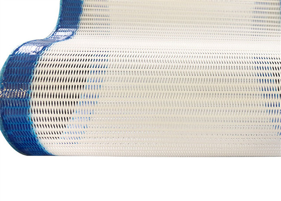 White Color 600 Cfm Polyester Mesh Belt / Paper Machine Fabric