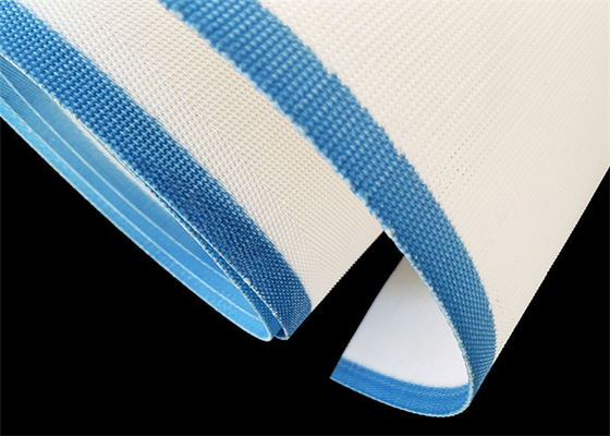 White Polyester Sludge Dewatering Belt Mine Smelting Matching Filter Press