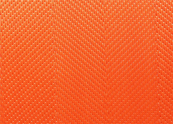 Orange Polyester Sludge Dewatering Belt In Mining Coal Washing With Glue Edge