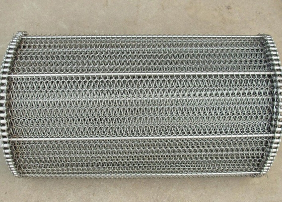 316 Stainless Steel Chain Mesh Conveyor Belt For Medicinal Drying