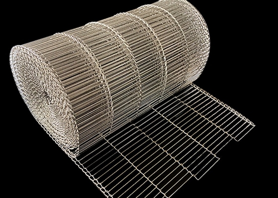 10mm Loop Width Flat Flex Conveyor Belt For Chocolate Production