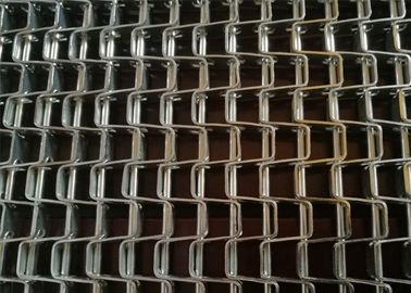 Honeycomb Stainless Conveyor Belt , Metal Mesh Conveyor Belt Circuit Board Equipment