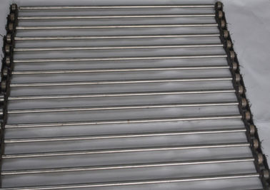 Rod Metal Mesh Conveyor Belt , Stainless Steel Wire Belt Acid Resistant