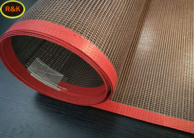 Acid Resistance  Mesh Belt , Non Stick Conveyor Belts For Printing Drying
