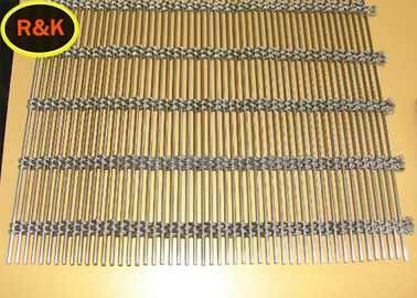 Smooth Surface Architectural Wire Mesh  0.5mm - 2.5mm Wire Diameter