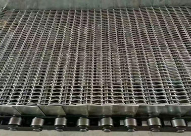 Activated Carbon Dryer Large Hole 304 Stainless Steel Spiral Mesh Belt