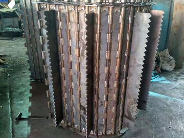 Heavy Load 201 Stainless Steel Chip Plate Conveyor Wire Mesh Belt