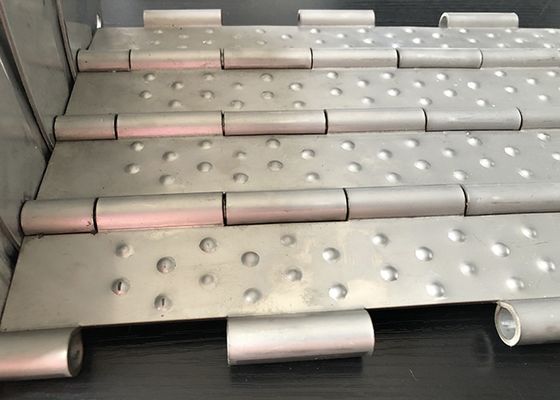 3mm Flat Galvanised Plate Conveyor Belt