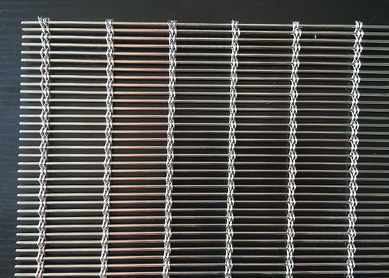 Anti-Corrosion 304 Stainless Steel Hotel Facade Architectural Wire Cable Mesh