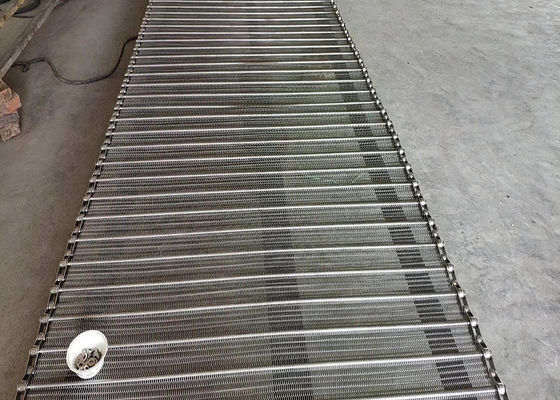 Briquettes Drying Carbon Steel 2.5mm Chain Conveyor Belt