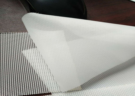 Food Filtration 100% Monofilament Polyester Mesh Belt With Flat Smooth Surface