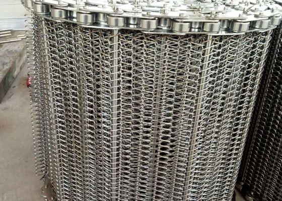 Washing Cassava 304 Stainless Steel Conveyor Wire Mesh Belts
