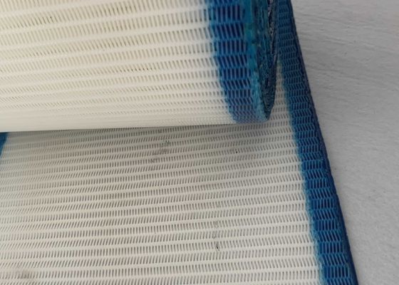Food Drying Spiral Polyester Mesh Conveyor Belt ISO9001