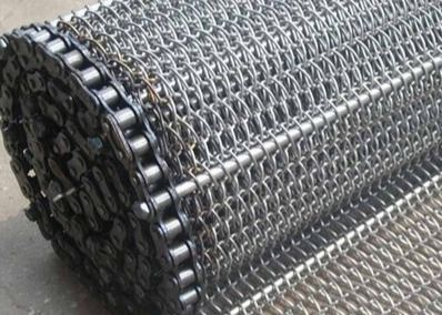 Stainless Steel 316L Conveyor Chain Belting Heavy Load