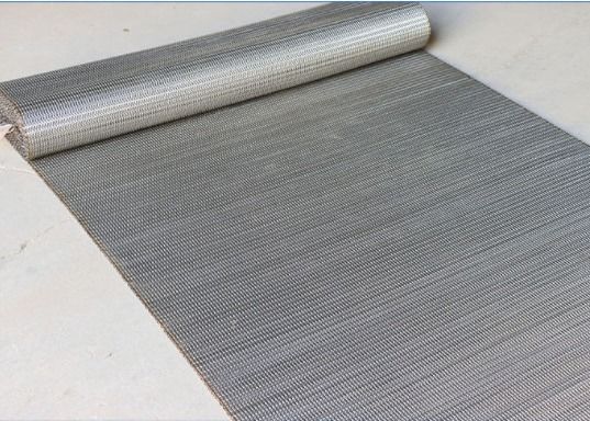 CE Stainless Steel Balanced Weave Mesh Wire Conveyor Belt For Ceramic Processing