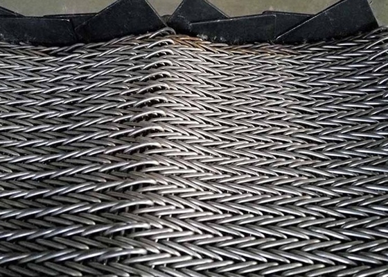 Heat Resistant Compound Balanced Belt Welded Edge Stainless Steel Mesh