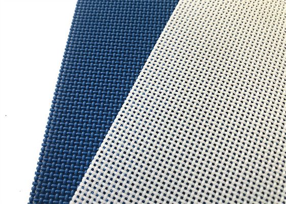 2mm 4mm Hole Size Polyester Mesh Conveyor Belt Plain Weave