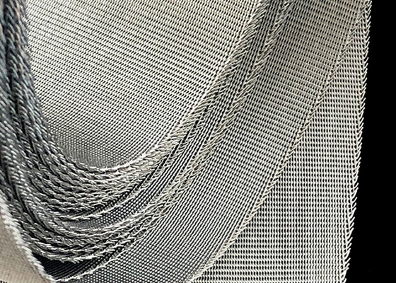 5 Micron 317*2100 Stainless Steel Woven Wire Mesh With High Temperature Resistant