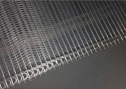 Eye Flex Conveyor 304 316 Ss Wire Mesh Conveyor Belt For Blanching