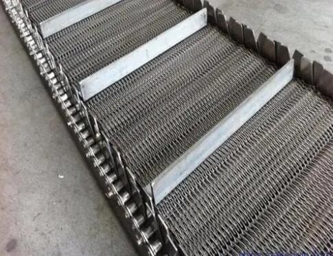 Bake Bread Chain Mesh Conveyor Belt 316 Stainless Steel