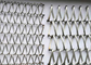 Metal Ceiling Expanded Architectural Wire Mesh Width 2.0m Square Hole