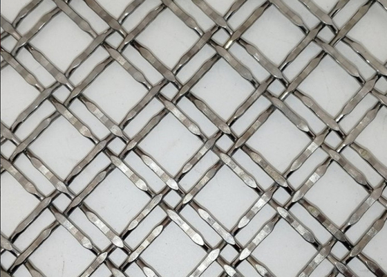 Cabinets Decorative Architectural Woven Wire Mesh 1.2mm Diameter