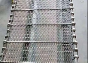 Conveyor Filter Cleaning Chain Ss Wire Mesh Belt Plain Weave