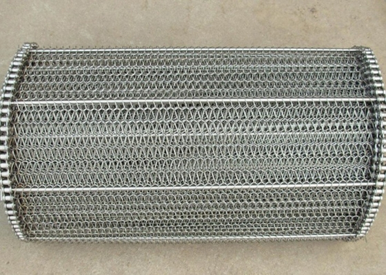 316 Stainless Steel Chain Mesh Conveyor Belt For Medicinal Drying