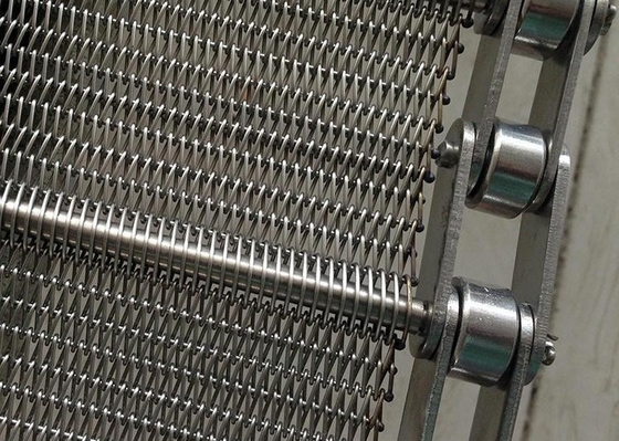 Tea Drying Strawberry Cleaning Oven Chain Wire Mesh Belts Food Grade