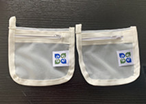 10X10cm Nylon Filter Mesh Bag With Zipper Customized Logo For Food Filtering