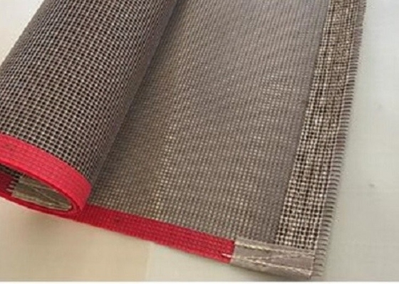 Width 30cm Coated Fiberglass Dryer Mesh Ptfe Conveyor Belt Heat Resistant