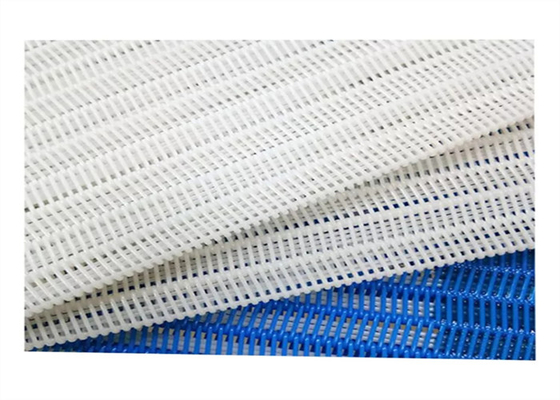 1.2mm Big Loop Polyester Spiral Press Filter Mesh Belt For Crushing Sugarcane