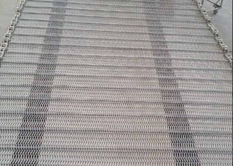 Food Processing Spiral Mesh Belt Food Grade Stainless Steel Wire