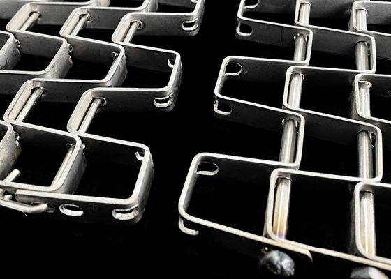 Heavy-duty horseshoe-shaped conveyor belt, Great Wall mesh conveyor belt