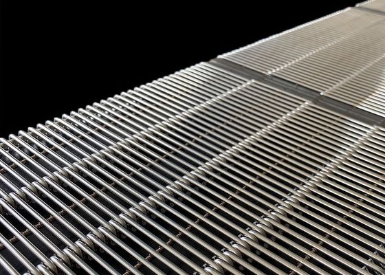 Durable Customized Food Grade Eye Link Metal Mesh Conveyor Belt