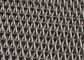 Flat Wire Spiral Mesh Balanced Weave Belt For Building Decoration