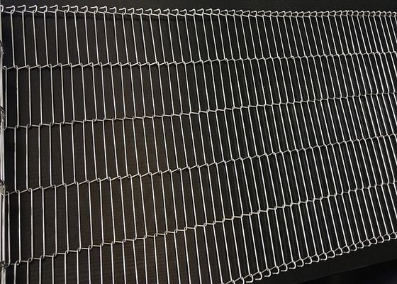 Plain Weave Conveyor Wire Mesh Belt 201 304 316l 310s Stainless Steel Material