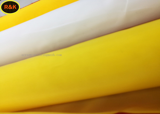 380 Mesh Polyester Screen Printing Fabric , Monofilament Nylon Mesh High Tension