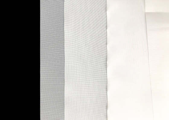 100t White Color Fda Nylon Mesh Filter Fabric