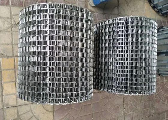 Honeycomb Ss Wire Mesh Belt For Soil Treatment Machine