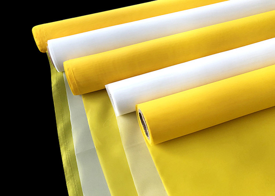90 Micron Nylon Monofilament Mesh Screen Fabric , Bolting Cloth For Screen Printing