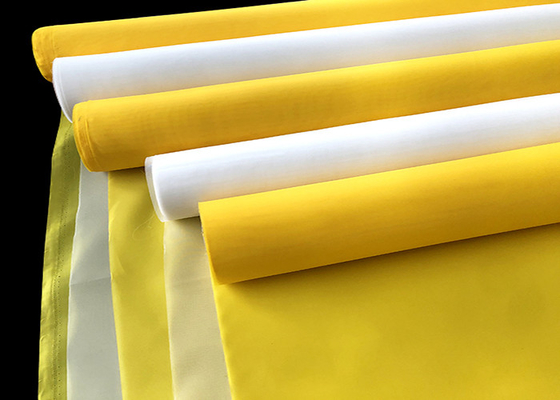 90 Micron Nylon Monofilament Mesh Screen Fabric , Bolting Cloth For Screen Printing
