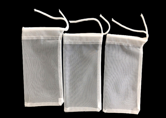 FDA certified 100% Nylon Material Monofilament White Nylon Rosin Bag 45 Micron Or Customized Size