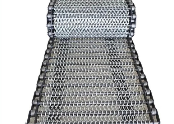 Sus304 Stainless Mesh Conveyor Belt For Chicken Freezing Machine