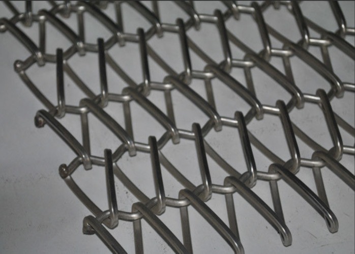Wood Drying 304 Stainless Steel Balanced Conveyor Wire Mesh Belt