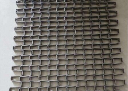 Heavy duty Flat Wire Conveyor Belt constructed with robust extended service life
