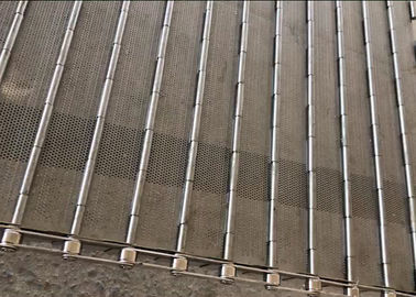 Flat Smooth Surface Plate Link Belt For Carrying Small Unstable Products