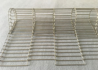 Freezing Machine Flat Flex Conveyor Belt Lightweight Structure Easy Handling